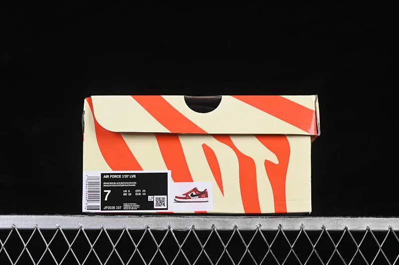 All Categories Nk Air Force 1 Air Force Series Nk Air Force 1 Low Air Force Low Nike Air Force 1'07 Low Year of the Horse New Year White Red Gold Splashed Ink Air Force One Low Casual Shoes JP2026-157
